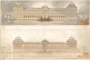 Lange, Ludwig; Den Haag (Niederlande); Parlament der Niederlande - Ansichten