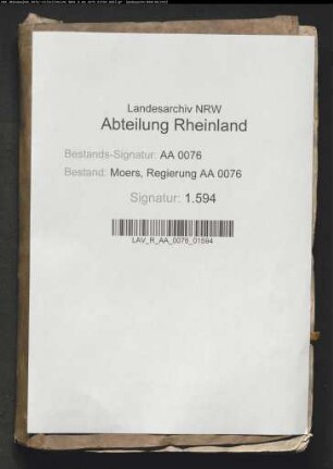 Registraturprotokoll von alten Obligationen (Abschriften einzelnen Obligationen)