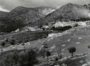 Landschaft in der Sierra del Caillo, Andalusien