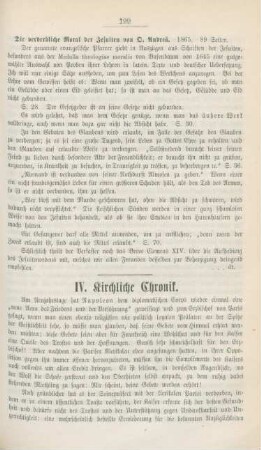 199-204 Kirchliche Chronik