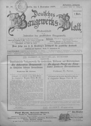 58. Jahrgang. Nr. 31.
