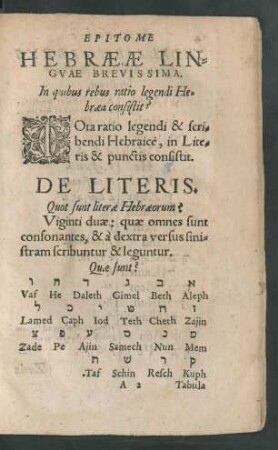 De Literis.