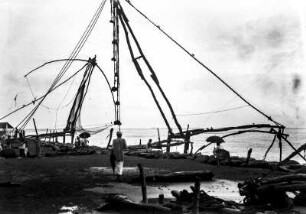 Fischernetz (Deutsche Indien-Expedition 1926/1929 - 5. Südindien)