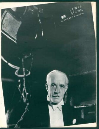 Lewis Stone, gentleman habitual