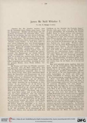 3: James Mc Neill Whistler