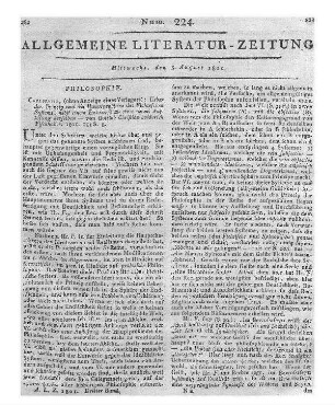 Fischer, C. A.: Reiseabentheuer. Bd. 1. Dresden: Gerlach 1801
