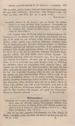 129-138 Polemisches