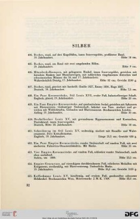 Silber (Nr. 404-455)