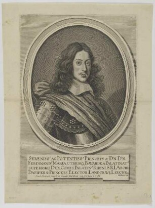 Bildnis des Ferdinandus Maria, Kurfürst von Bayern