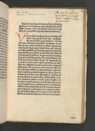 Speculum sacerdotum de tribus sacramentis principalibus