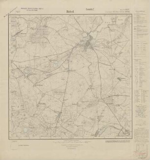 2641 (alte Nr.: 1228) Röbel, Meßtischblatt (4cm - Karte)