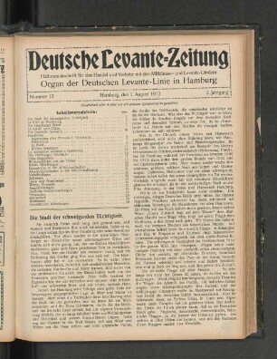 Die Stadt der schweigenden Tüchtigkeit.