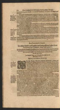 Das Neunzehende Capitel.