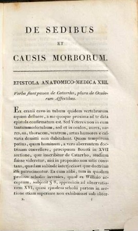 De sedibus et causis morborum per anatomen indagatis : libri quinque: in quibus continentur dissectiones et animadversiones propemodum innumerae, medicis, chirurgis, anatomicis profuturae, 2