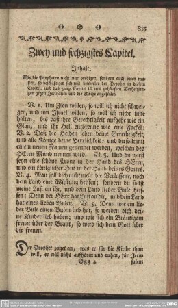 Zwey und sechzigstes Capitel