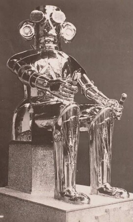 Roboter "Alpha" : London. Funkausstellung 1932. Roboter "Alpha" von Harry May