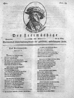 Nro. 59, Sonnabend, den 23. März 1811