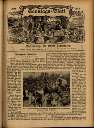 Ausgabe vom Sonntag, den 20. April 1913.