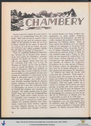 Chambery.