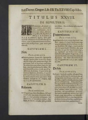 Titulus XXVIII. - XXX.