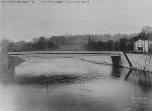 Rosensteinbrücke über Neckar, Stuttgart-Cannstatt