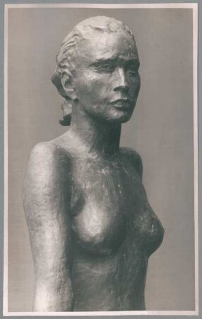 Herabschreitende, 1927, Bronze, Detail