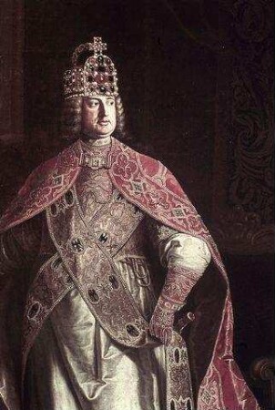 Kaiser Franz I. Stephan im Krönungsornat