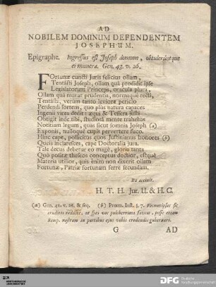 Ad Nobilem Dominum Defendentem