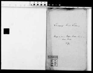 Briefe des Landgrafen Joseph, Sohn des Landgrafen Philipp, an Landgraf Ernst Ludwig (6 Briefe)