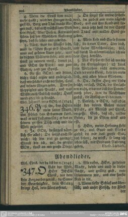 Abendlieder