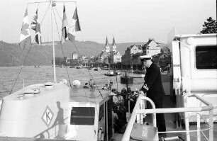 Boppard: Vom Schiff Prinses Margriet, auf Strom und Ort
