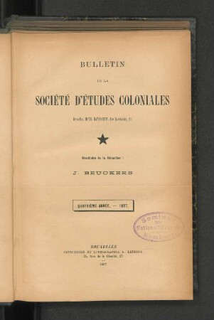 L'Art Militaire Au Congo.
