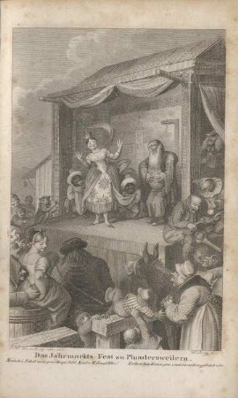 "Das Jahrmarkts Fest zu Plundersweilern" Die Aufführung des "Esther-Spiels"