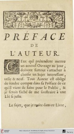Préface de l’auteur