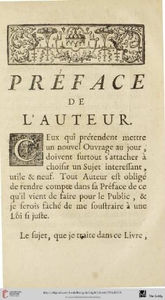 Préface de l’auteur