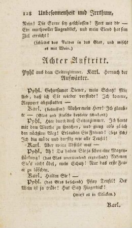 Achter Auftritt
