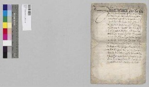 Johann Zachreiß zu Marklkofen und Eibach, fürstlicher Landrichter und Kastner zu Reisbach, und Balthasar Fürst, fürstlicher Landrichter zu Landau, schließen einen Vergleich zwischen Kloster Seligenthal und der den Untertanen der Hofmark Hankofen im Streit um die Nutzung des Klosterholz. S1: Johann Zachreiß zu Marklkofen und Eibach, fürstlicher Landrichter und Kastner zu Reisbach, S2: Balthasar Fürst, fürstlicher Landrichter zu Landau