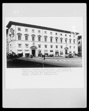 Palazzo Arcivescovile — Fassade