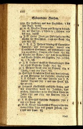 Gebundene Bücher.