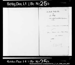 Schreiben des Johann Klencke an Graf Adolf zu Holstein- Schaumburg betr. Persönliches