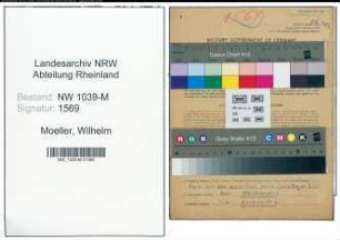 Entnazifizierung Wilhelm Moeller , geb. 04.02.1906 (Kraftfahrer)