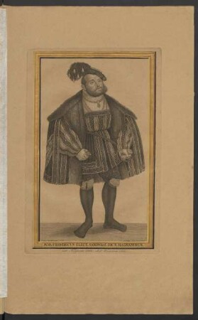 3. Joh. Fridericus Elect. Saxoniae ...