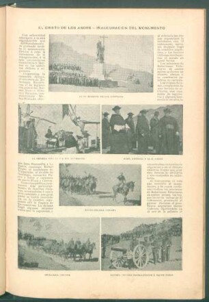El Cristo de los Andes - Inauguración del monumento