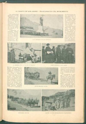 El Cristo de los Andes - Inauguración del monumento