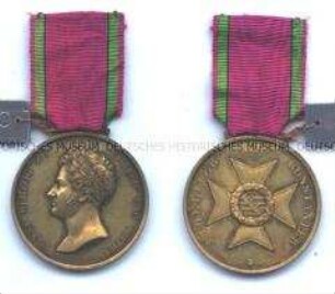 Sachsen-Ernestinischer Hausorden, Silberne Verdienstmedaille