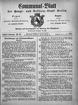 1865,23: No. 23, 4. Juni 1865