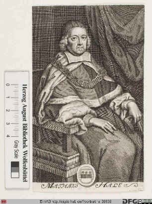 Bildnis Sir Matthew Hale