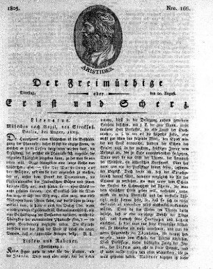 Nro. 166, Dienstag den 20. August