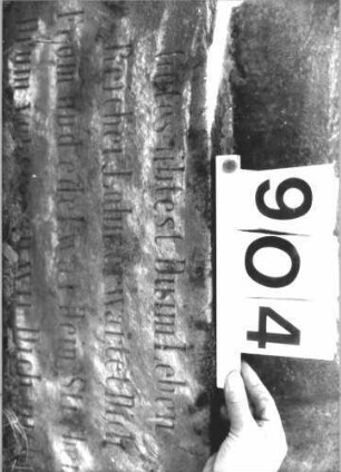 Grabstein 904 (Detailaufnahme 3)