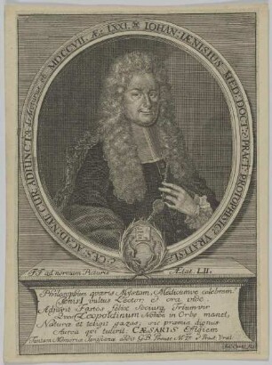 Bildnis des Johann Jaenisius